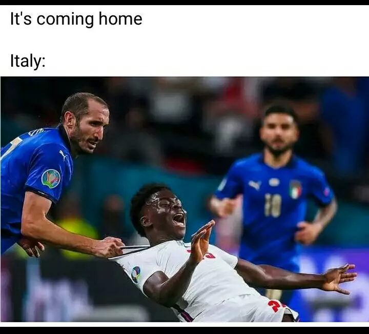 Meme kocak Final Euro 2020 © Istimewa