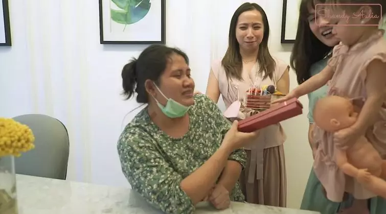 Shandy Aulia ultah babysitter © YouTube