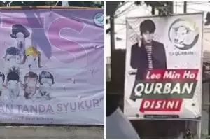 10 Spanduk Idul Adha ini kreatifnya bikin senyum-senyum