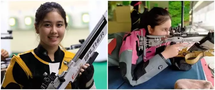 8 Potret Vidya Rafika, atlet tembak yang lolos Olimpiade Tokyo 