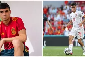 10 Potret Pedri, pemain muda terbaik Euro 2020