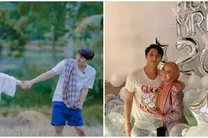 Foto masa muda Rizky Billar diunggah Lesty Kejora, tampilannya disorot