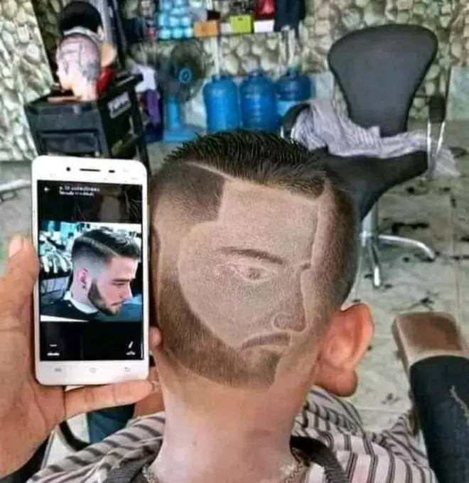 momen lucu salah potong rambut © 2021 instagram.com