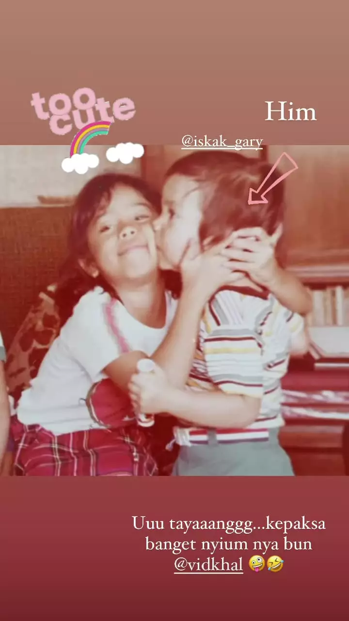 masa kecil gary iskak © instagram