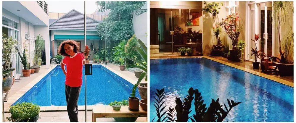 penampakan rumah mira lesmana © instagram penampakan rumah mira lesmana © instagram