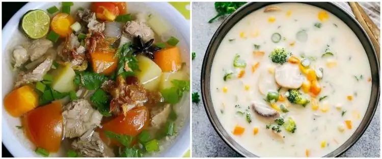 15 Resep sop sederhana, segar dan menggugah selera