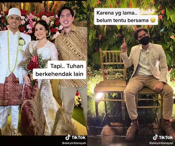 Kisah haru pria 13 tahun jalin pacaran © Tik Tok/@ekkyirdiansyah