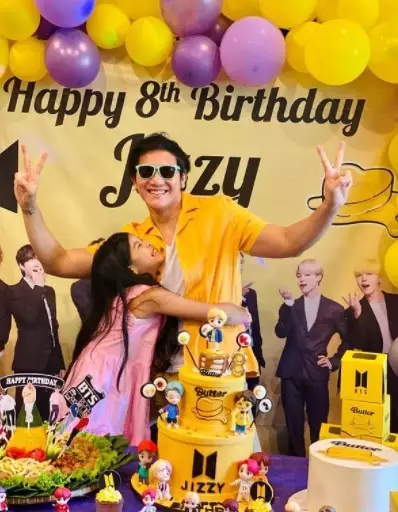 Momen Vino G Bastian rayakan ulang tahun anak Instagram/@vinogbastian__ Momen Vino G Bastian rayakan ulang tahun anak Instagram/@vinogbastian__