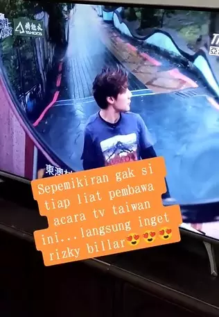 Potret pembawa acara TV Taiwan © TikTok/@yohz_rohhill