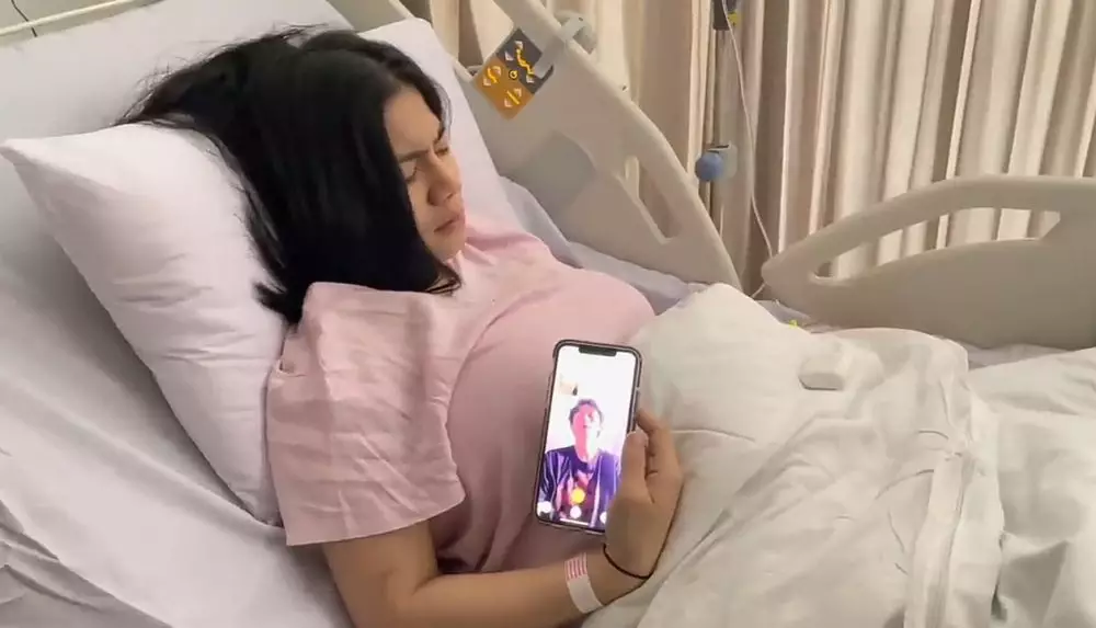 Momen Felicya Angelista dilarikan ke RS © 2021 brilio.net