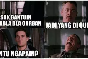 20 Meme lucu hewan kurban pas Idul Adha ini bikin baper