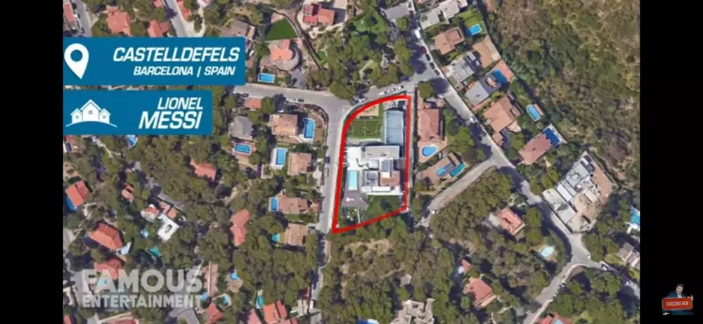 Penampakan rumah Lionel Messi di Barcelona © 2021 brilio.net