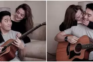 8 Potret post-wedding Ifan Seventeen & Citra Monica, simpel abis