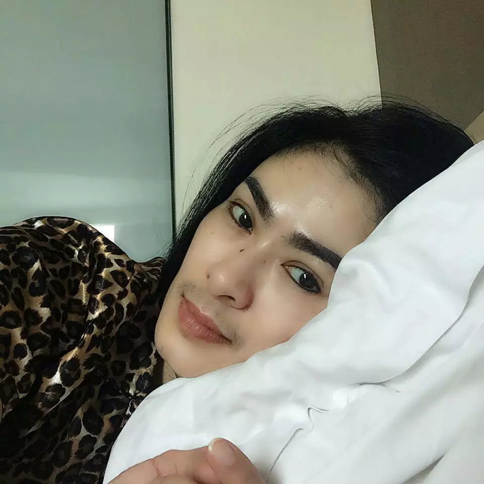 potret muka bantal pedangdut © 2021 brilio.net