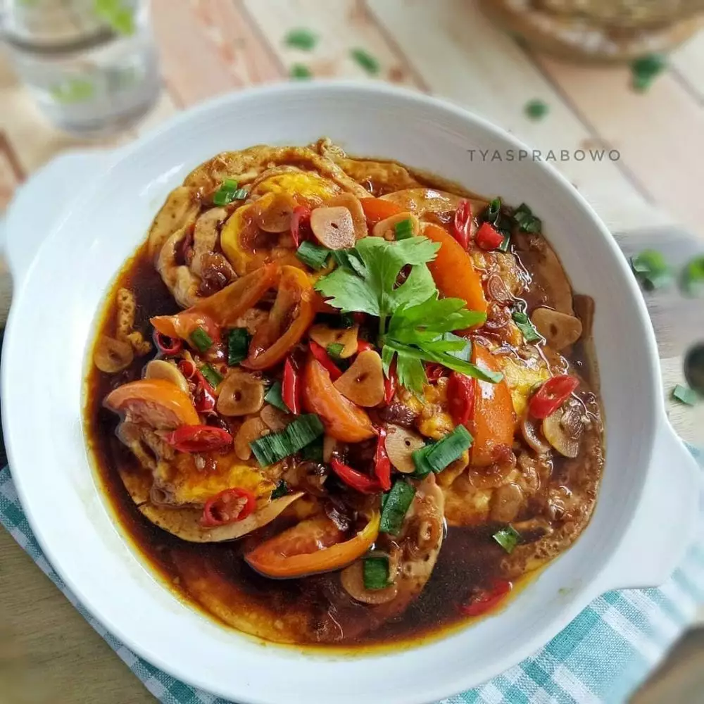 Resep kreasi telur mata sapi © Instagram Resep kreasi telur mata sapi © Instagram