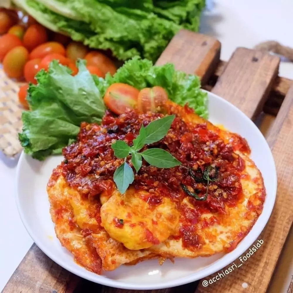 Resep kreasi telur mata sapi © Instagram Resep kreasi telur mata sapi © Instagram