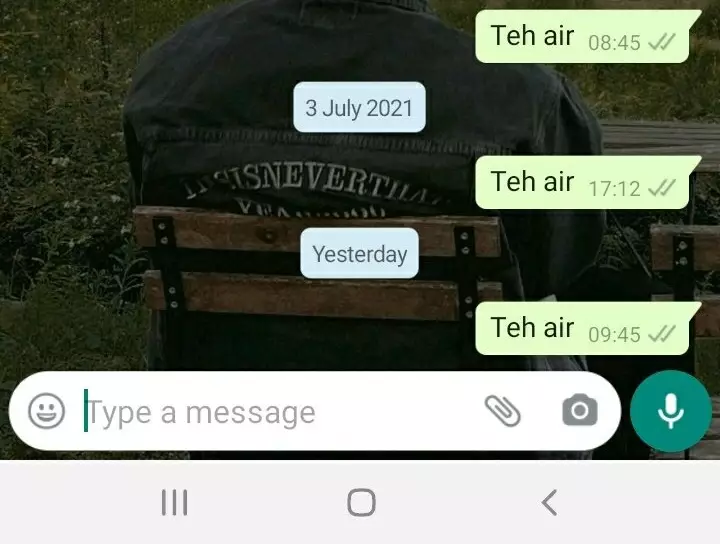 Balasan chat pesan air galon © berbagai sumber Balasan chat pesan air galon © berbagai sumber