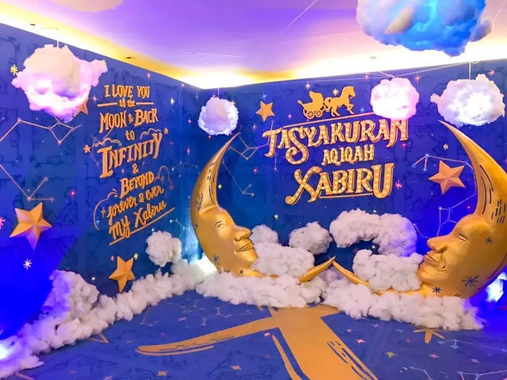 dekorasi akikah anak pertama seleb © 2021 brilio.net dekorasi akikah anak pertama seleb © 2021 brilio.net