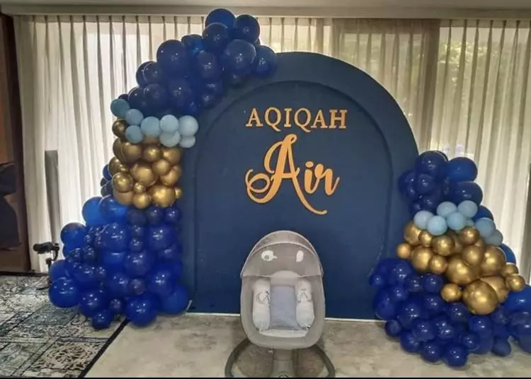 dekorasi akikah anak pertama seleb © 2021 brilio.net dekorasi akikah anak pertama seleb © 2021 brilio.net