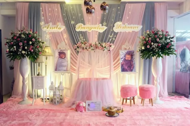 dekorasi akikah anak pertama seleb © 2021 brilio.net dekorasi akikah anak pertama seleb © 2021 brilio.net