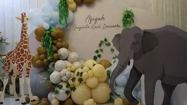 dekorasi akikah anak pertama seleb © 2021 brilio.net dekorasi akikah anak pertama seleb © 2021 brilio.net