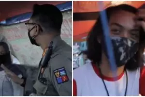 Cara petugas ingatkan pedagang ini bikin salut, wajib dicontoh aparat