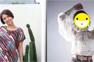 Biasa natural, 10 tampilan Tya Ariestya bermakeup tebal ini beda abis