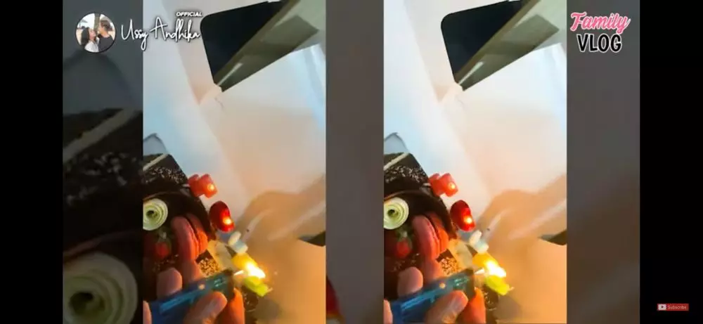 Momen ulang tahun Ussy Sulistyawati yang ke-40 tahun © 2021 brilio.net