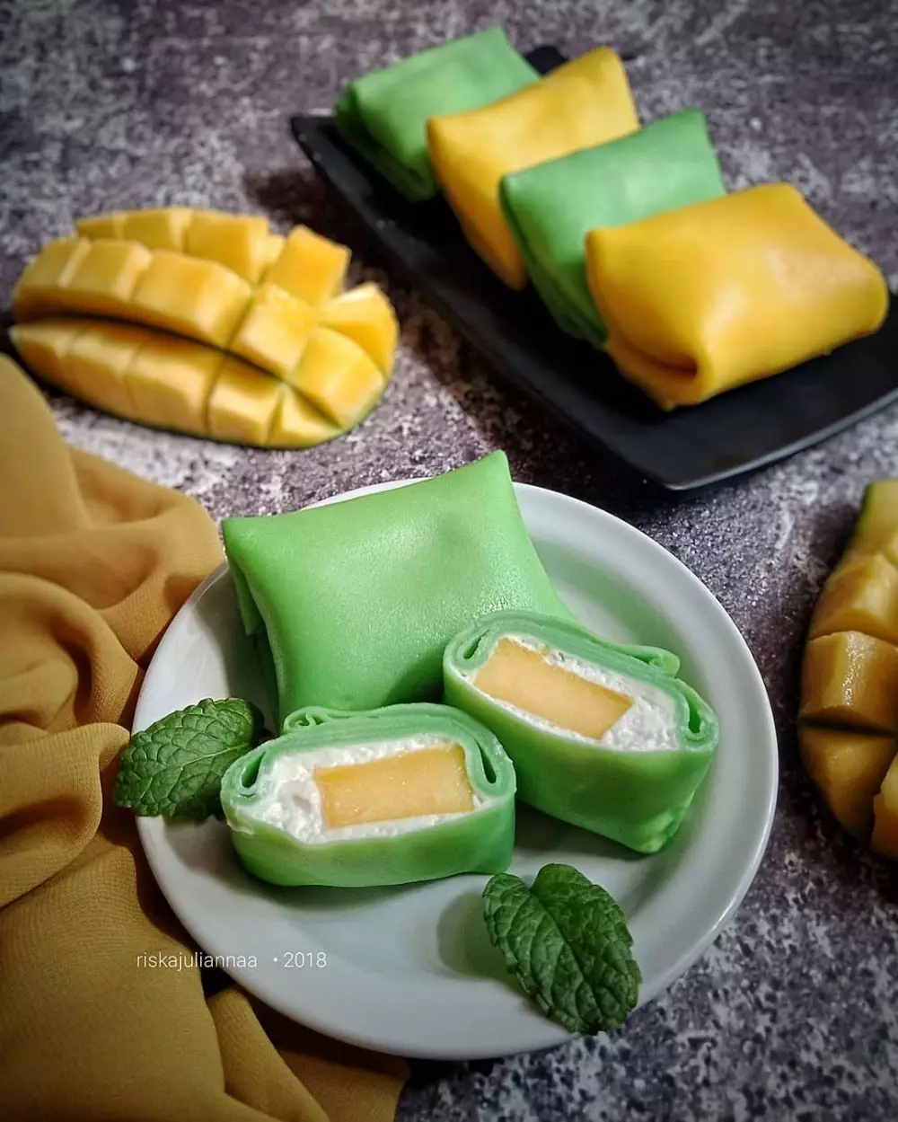 Resep pancake buah Instagram