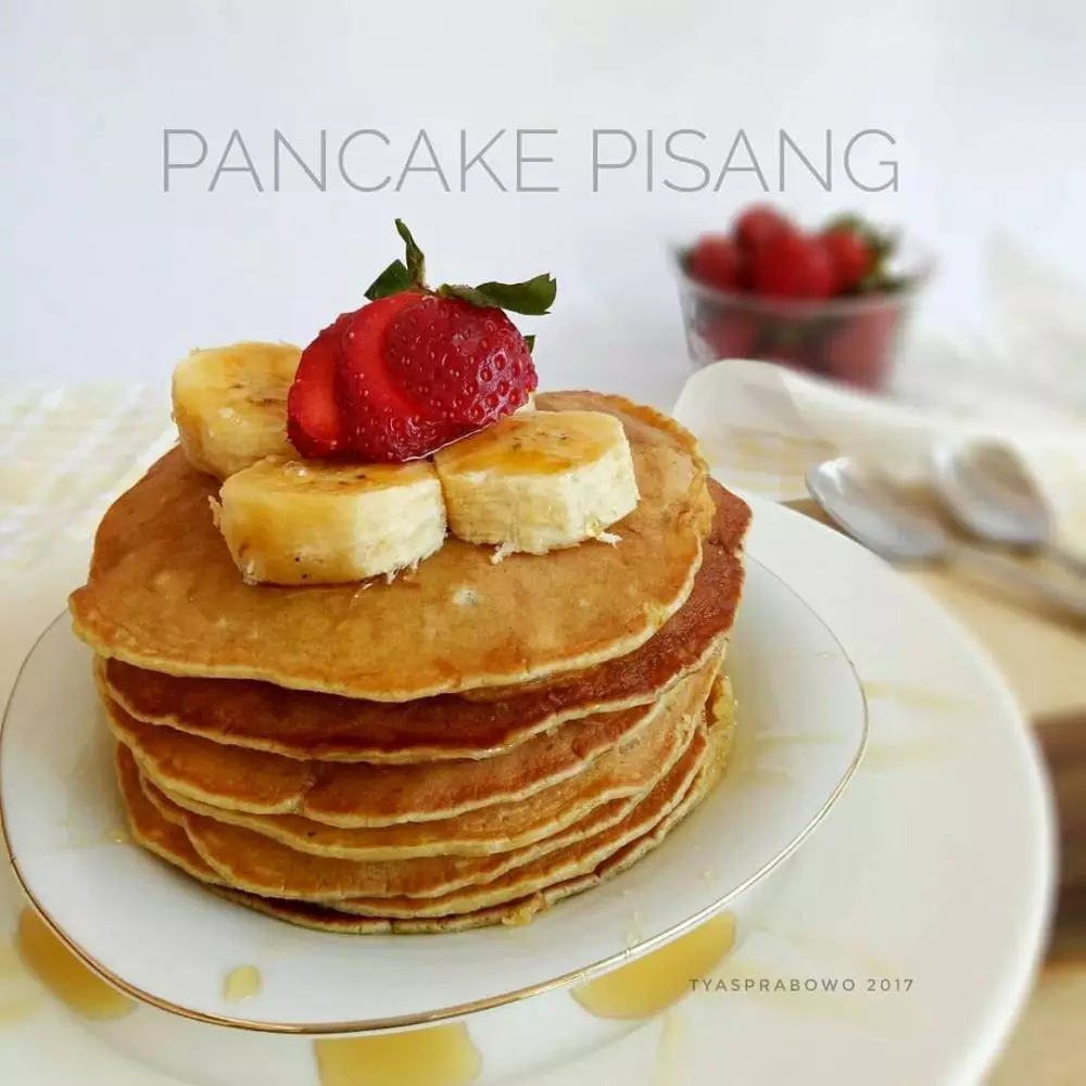 Resep pancake buah Instagram