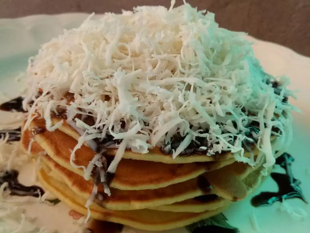Resep pancake buah Instagram