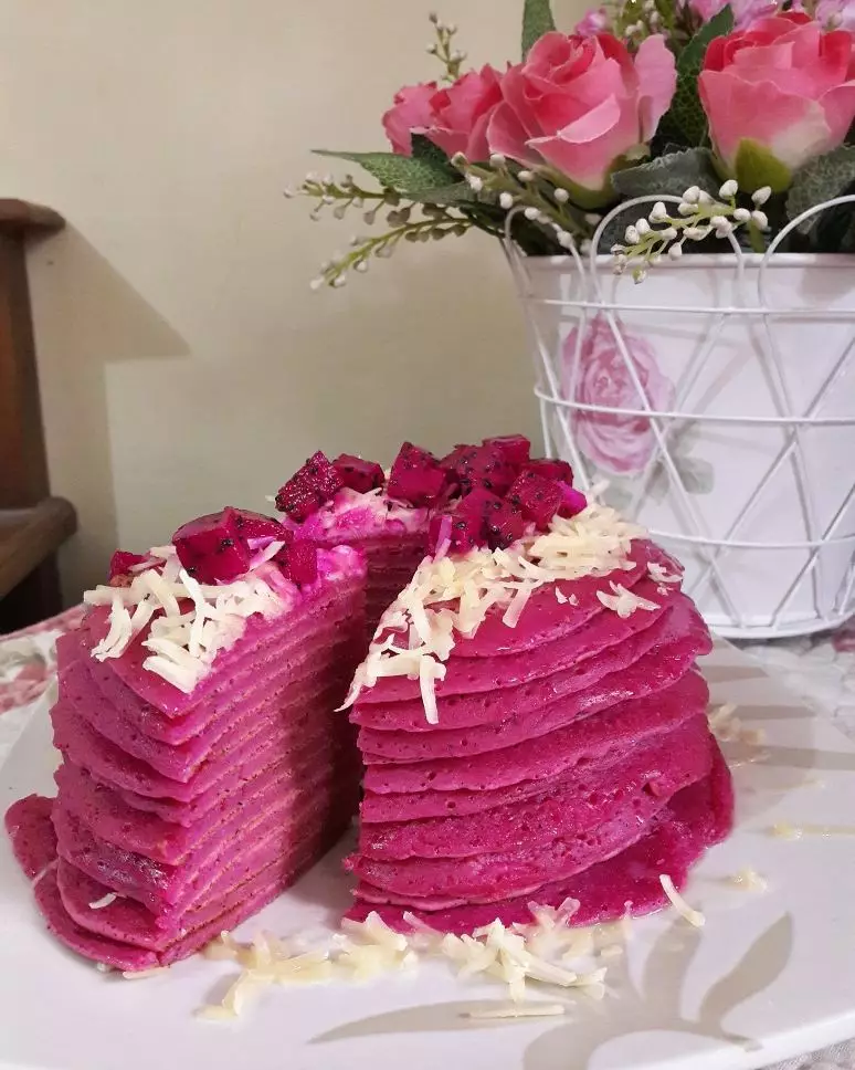 Resep pancake buah Instagram