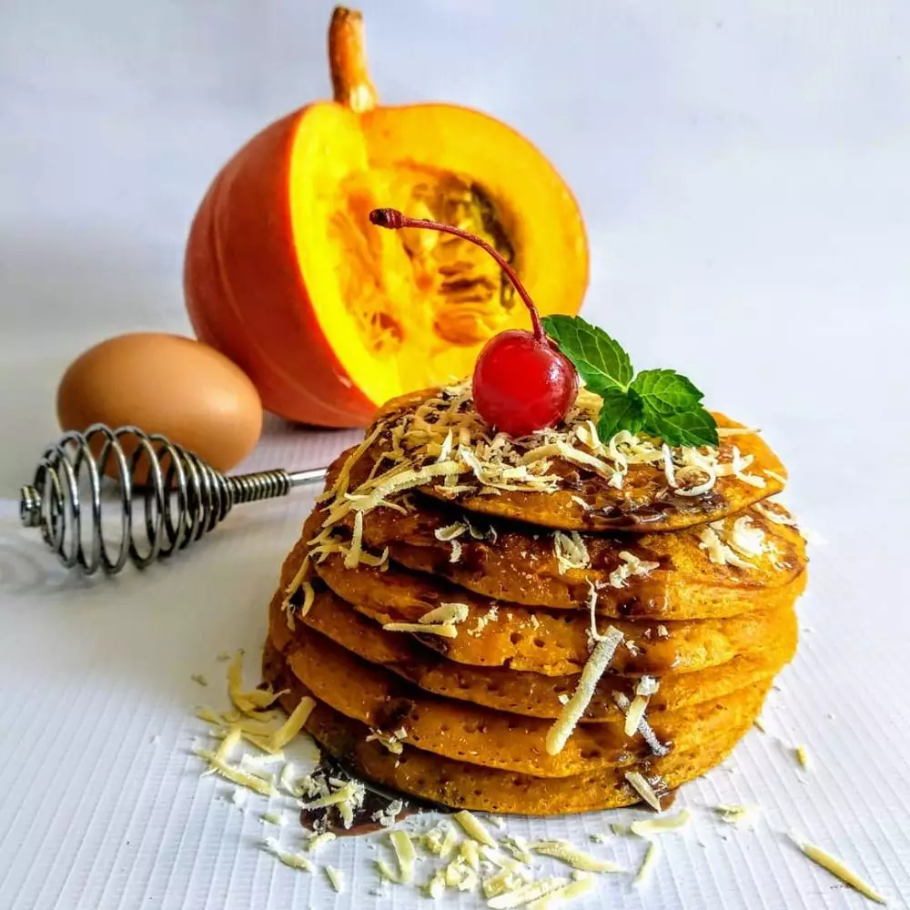Resep pancake buah Instagram