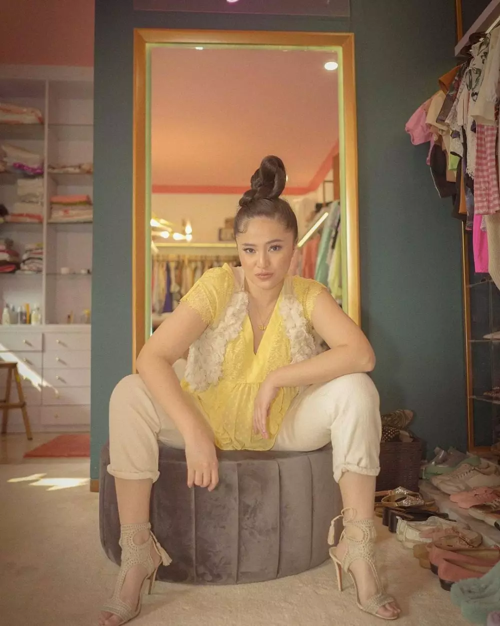 Marshanda kampanye body positivity © berbagai sumber Marshanda kampanye body positivity © berbagai sumber