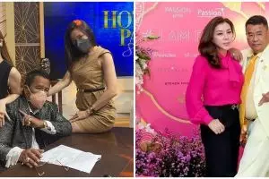 10 Potret Hotman Paris dengan 3 asisten pribadinya, curi perhatian