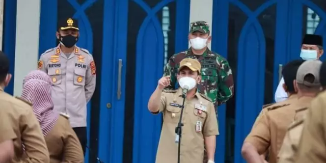 Pidato wali kota Lubuk Linggau © berbagai sumber