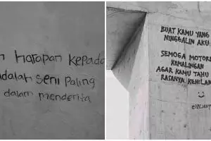 20 Tulisan ngenes pada tembok ini bikin ikut ngelus dada