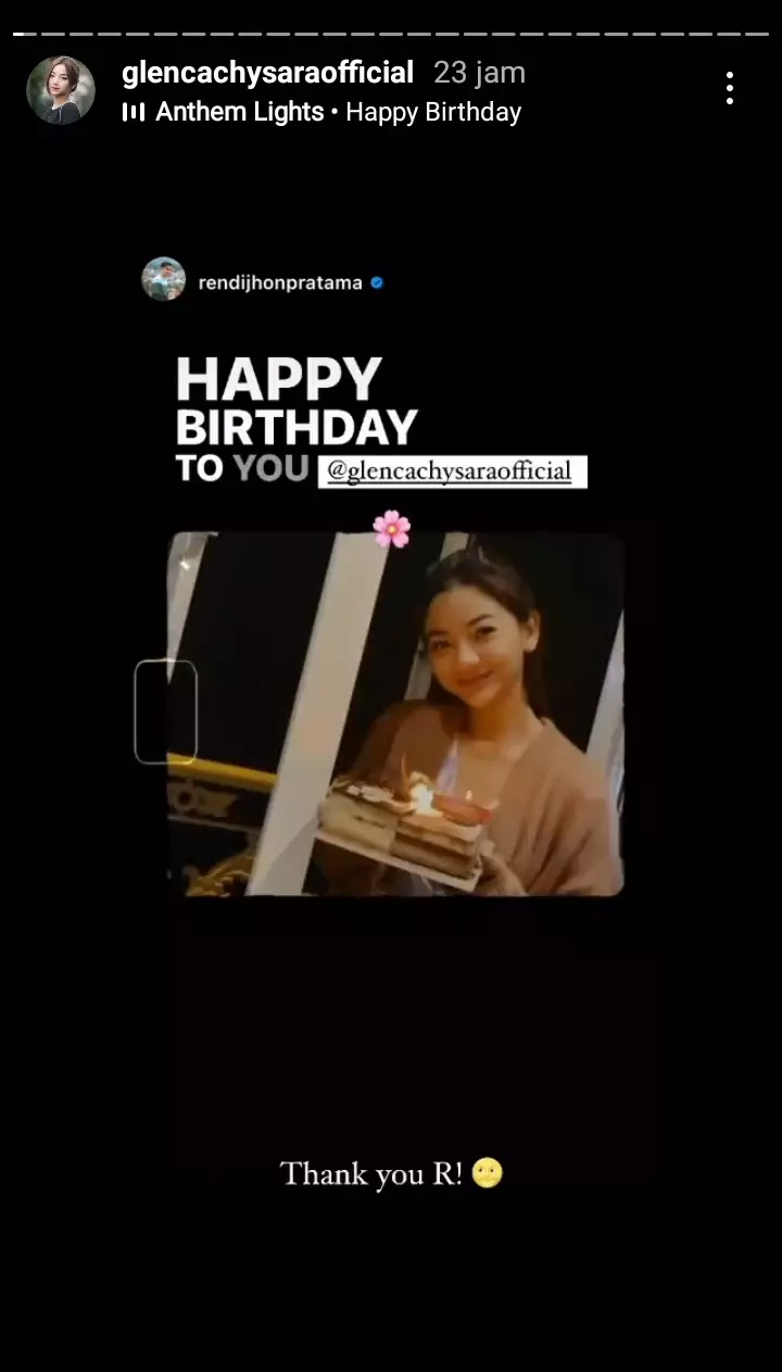 Glenca Chysara ulang tahun © 2021 brilio.net Instagram