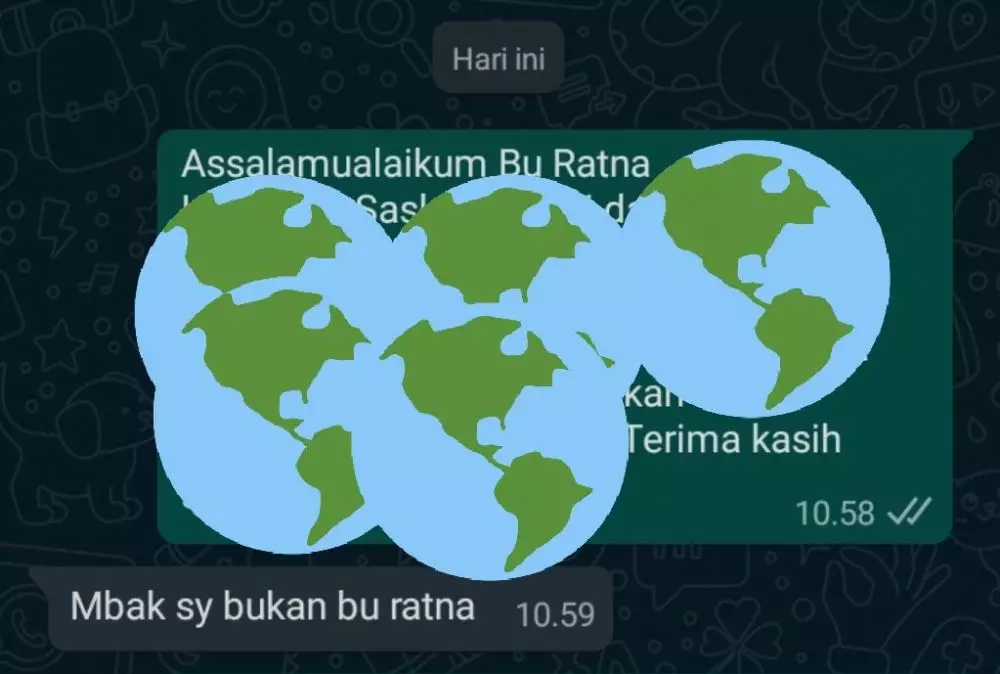 Chat nggak teliti ke dosen © berbagai sumber