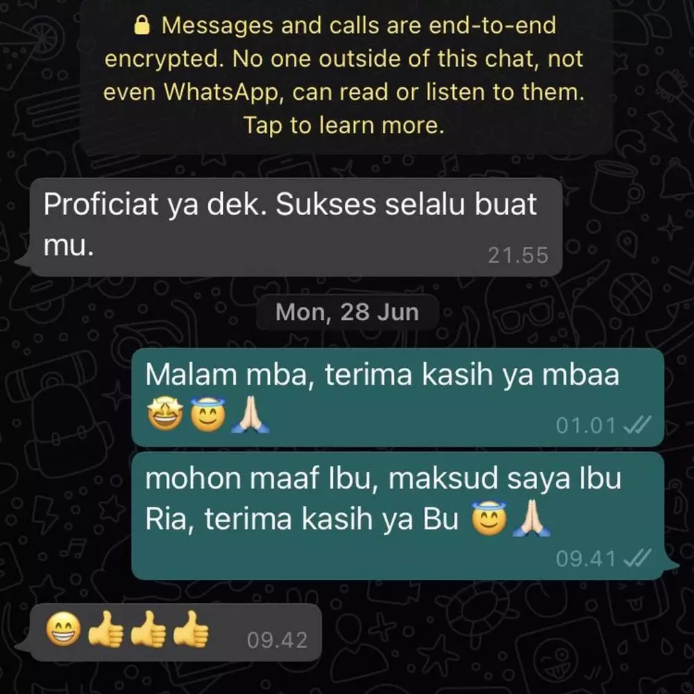 Chat nggak teliti ke dosen © berbagai sumber