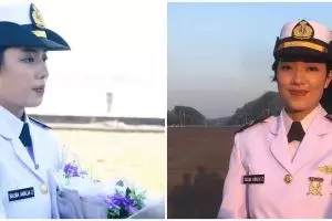 8 Potret Letda Laut Salma Amalia Zakaria, disebut superwoman TNI AL