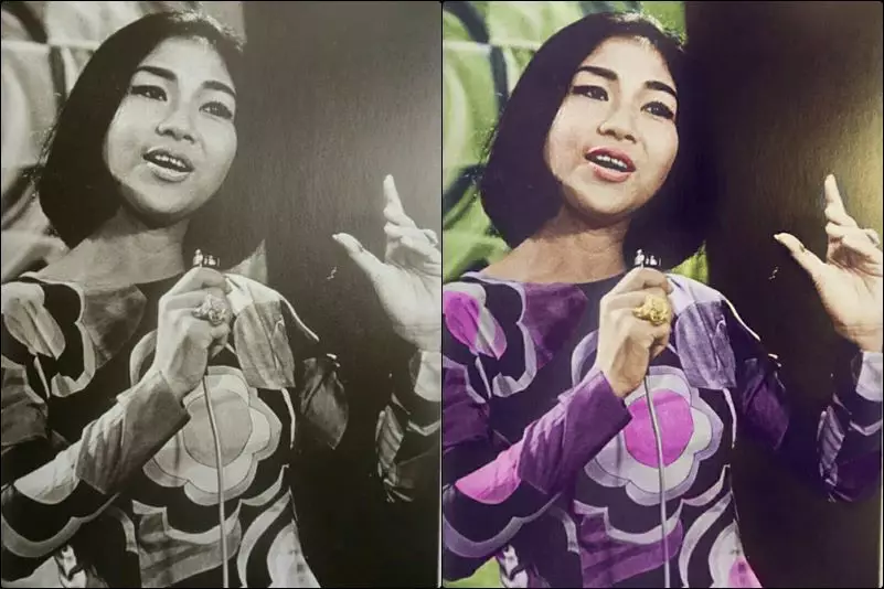Potret lawas artis ini diedit berwarna Instagram/@indonesian_history_in_color Potret lawas artis ini diedit berwarna Instagram/@indonesian_history_in_color