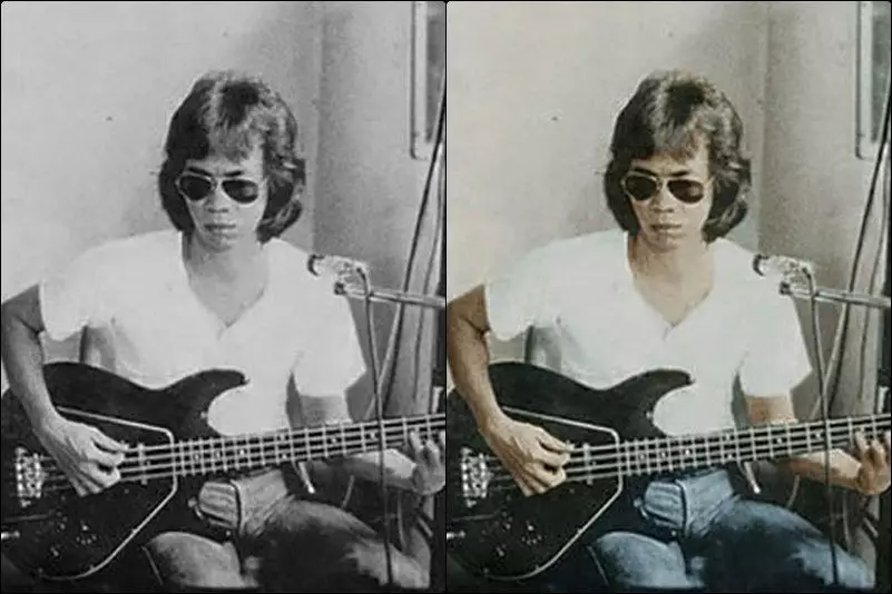 Potret lawas artis ini diedit berwarna Instagram/@indonesian_history_in_color Potret lawas artis ini diedit berwarna Instagram/@indonesian_history_in_color