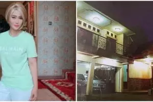 15 Potret rumah pedangdut wanita di kampung halaman, ada yang megah