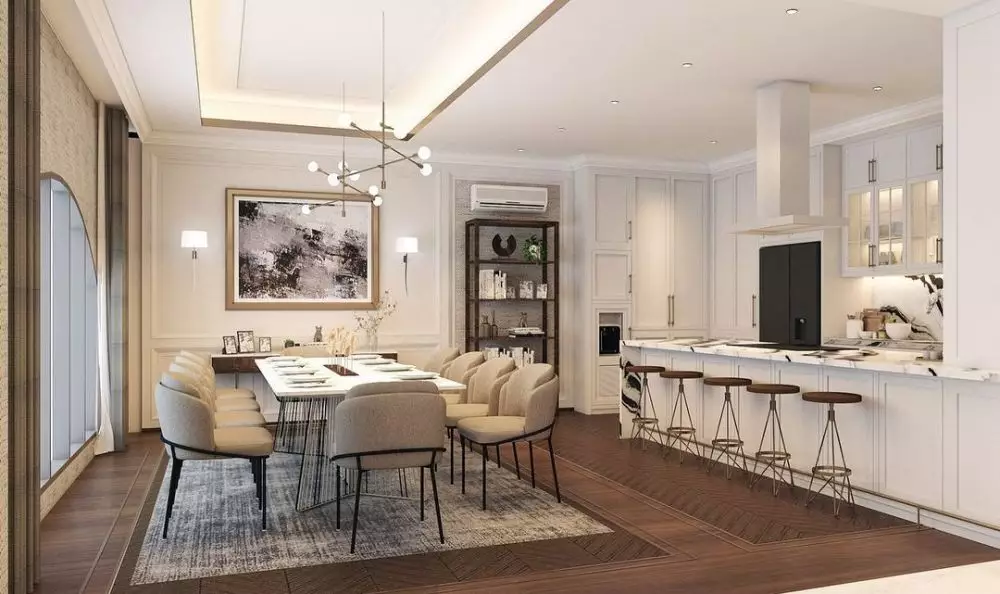 desain ruang makan seleb © 2021 brilio.net