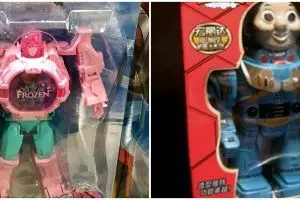 11 Potret lucu mainan robot ini nggak sesuai ekspektasi