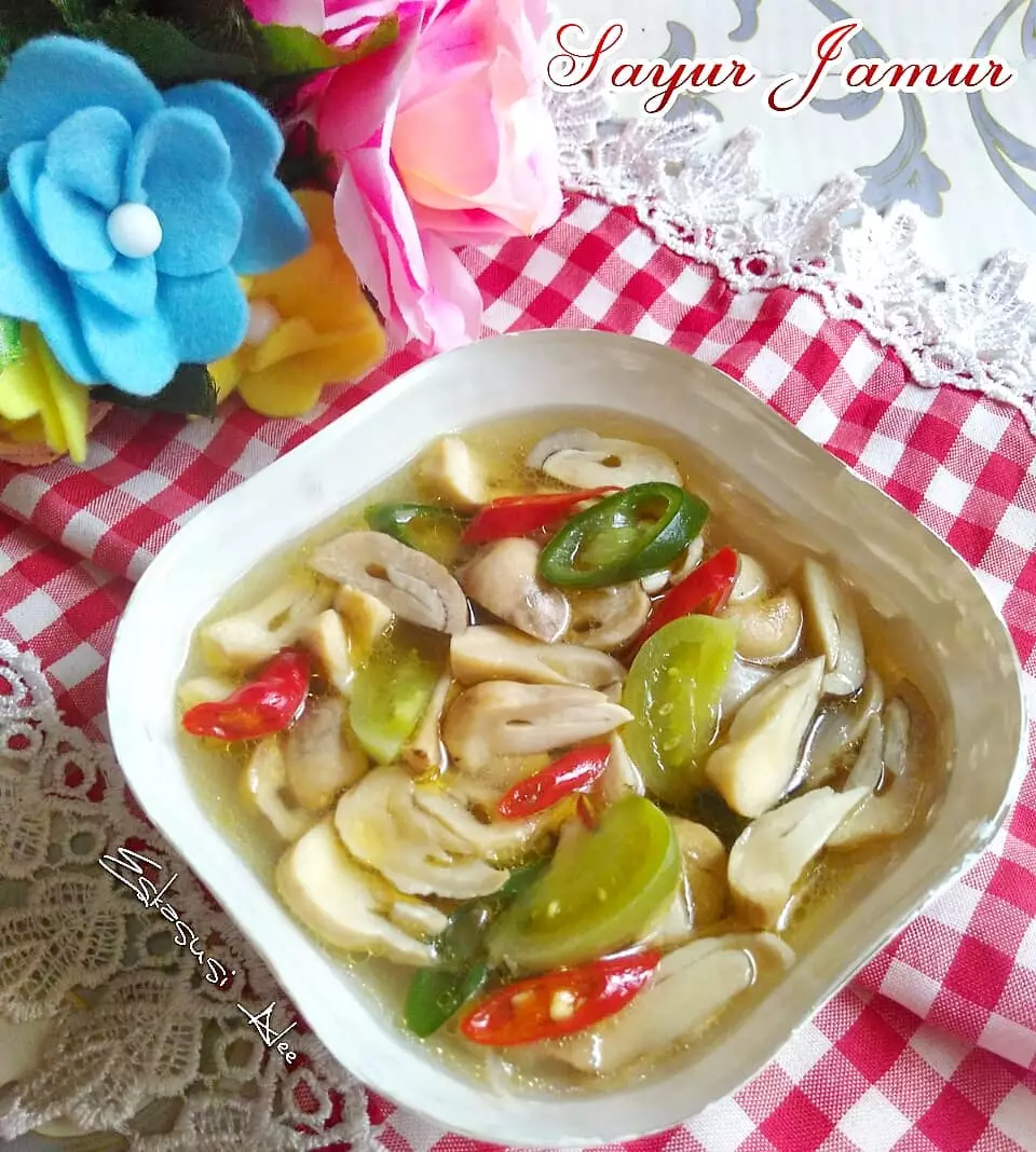 ⁣⁣⁣⁣⁣⁣⁣Resep kreasi jamur dan sayur © Instagram