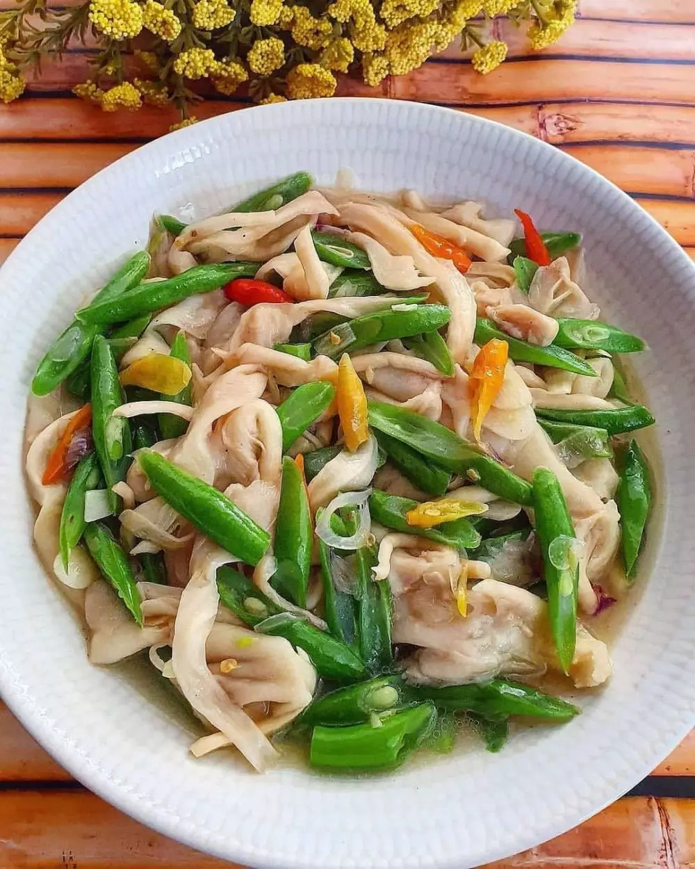 ⁣⁣⁣⁣⁣⁣⁣Resep kreasi jamur dan sayur © Instagram