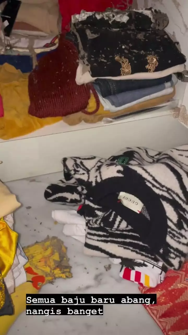 baju branded anak rachel vennya dimakan rayap © instagram