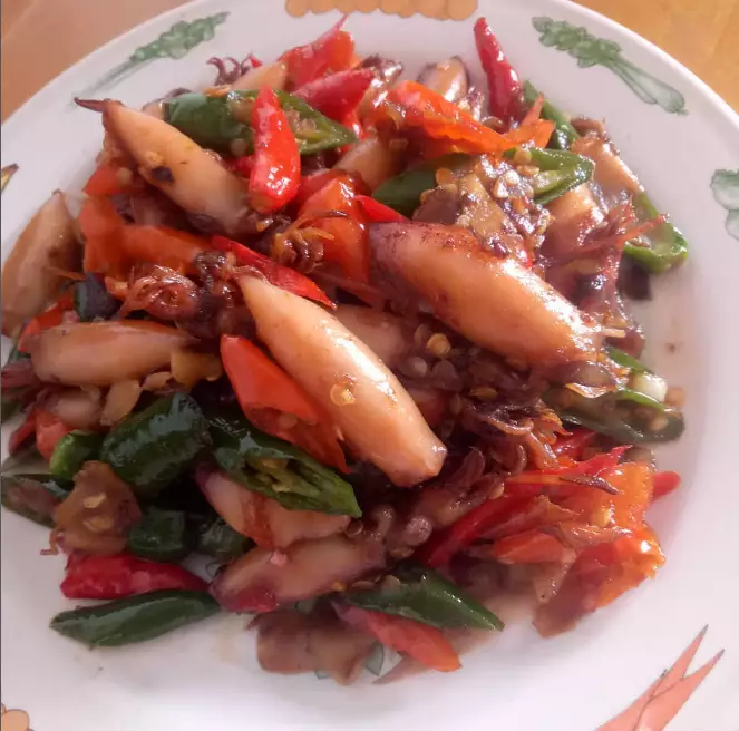 Resep olahan cumi sederhana © Instagram